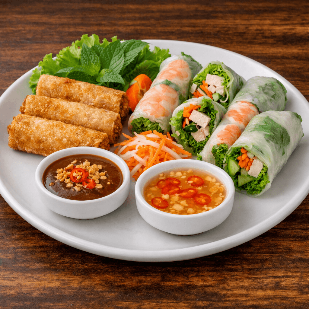 Deep Fried/Fresh Spring Roll (Pork / Vegan)