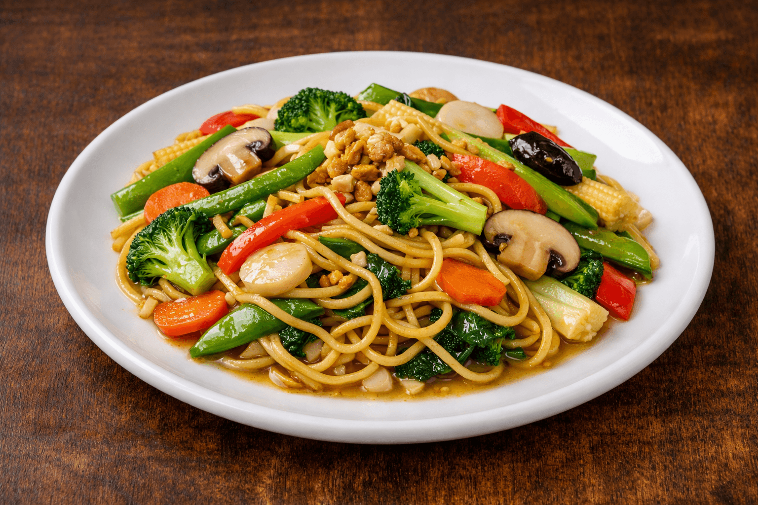 Stir Fried Noodle with Vegetable